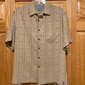 Men’s Bermuda Bay silk shirt M